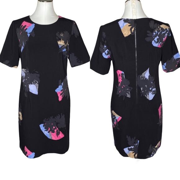 Ellen Tracy Elbow Sleeve Sheath Dress size 10 Peite - Picture 1 of 10